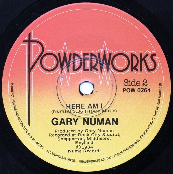 POW 0264 B side Label.