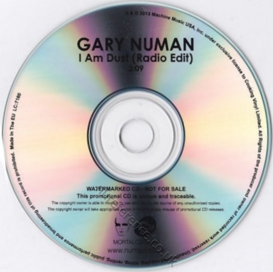 MORTALCDS03P Promo Label