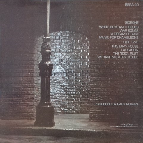 BEGA 40 Back Cover.