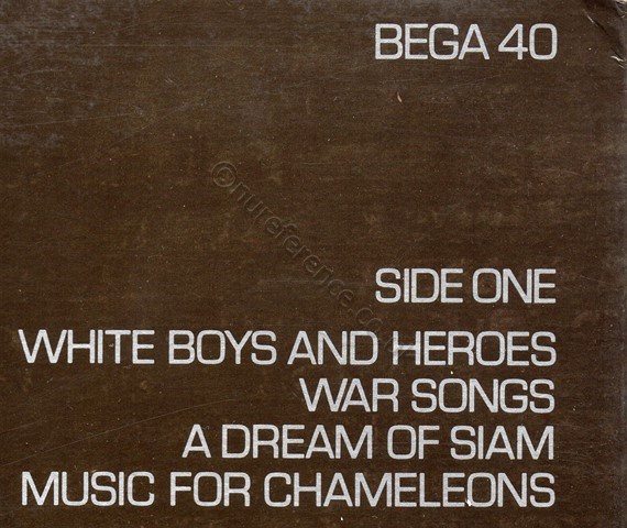 BEGA 40 Back Cover Detail.