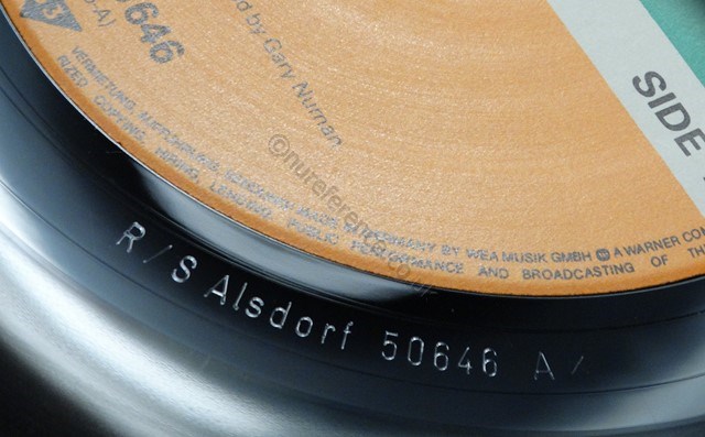 ATL 50 646 'A' Side Label