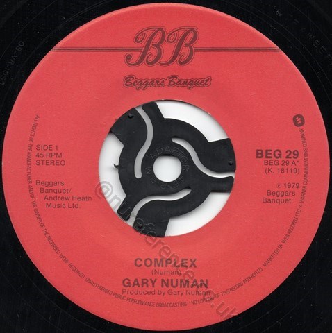 BEG 29 Cut Out A Side Label.