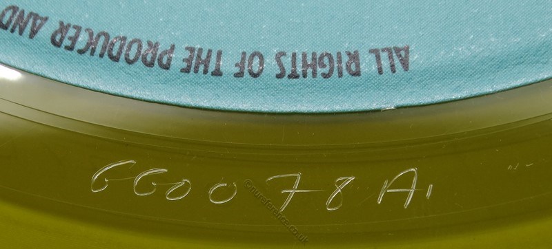 660.049 'A' Blue/Black Font Matrix.