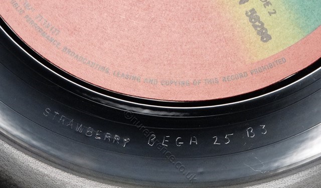 BAN 58296 'B' Label Matrix.