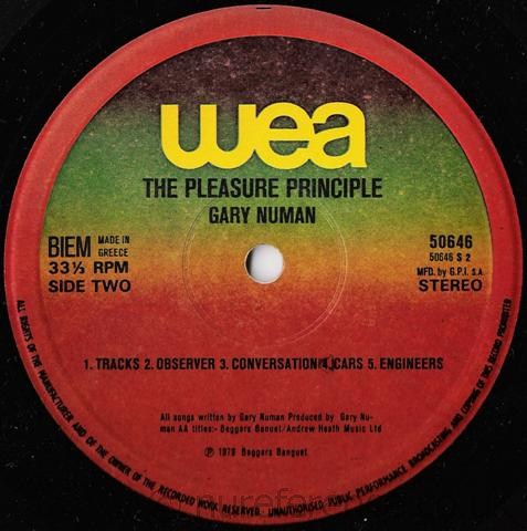 50646 'B' Side Label