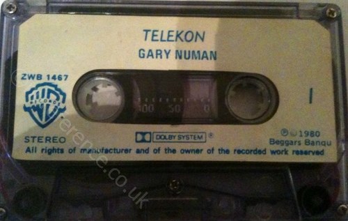 ZWB 1467 'A' Side Label.
.