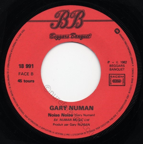 18 991 B Side Label.