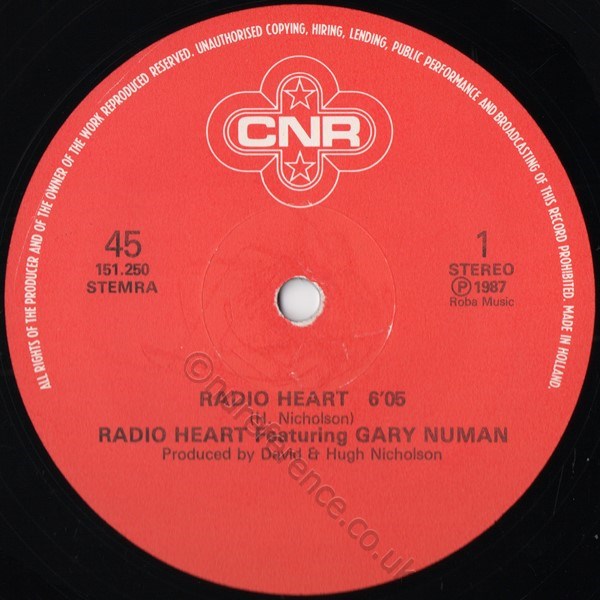 151.250 A Side Label.