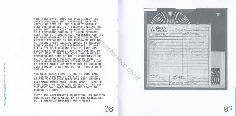 BBQ 2158 CD Inner Book Page.