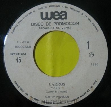 0000023 Promo A side Label.