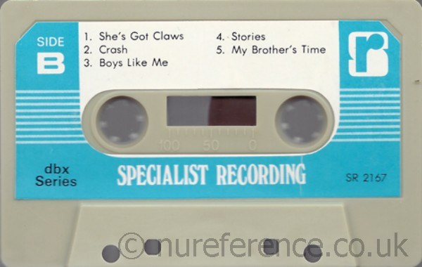SR 2167 'B' Side Label
.