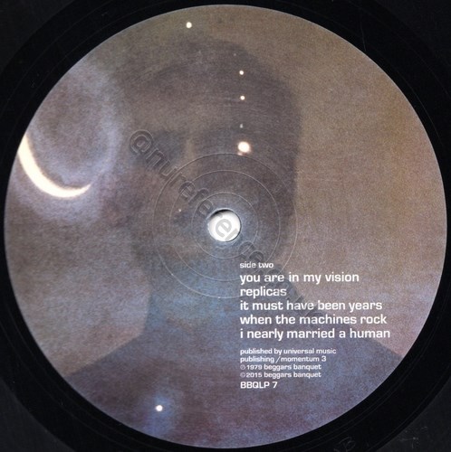BBQLP 7 B Side Label.