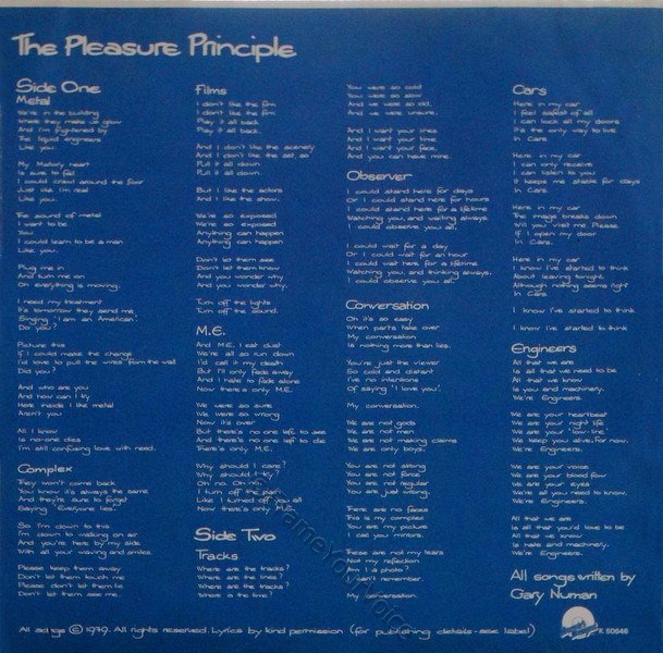 K 50646 Inner Lyrics.