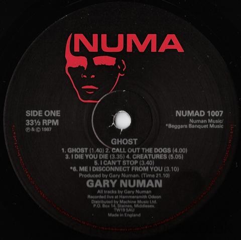 NUMAD 1007 Side 1 Label