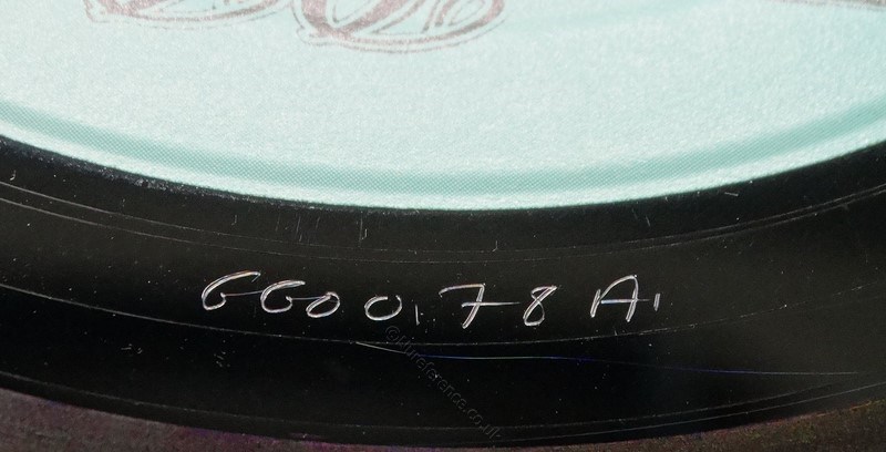 660.047 'B' Side Label Varient.