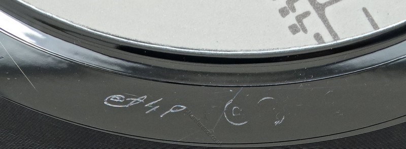 7206 SP B side Test Pressing.