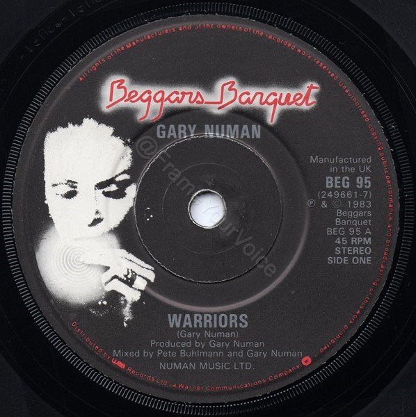 BEG 95 A Side Label