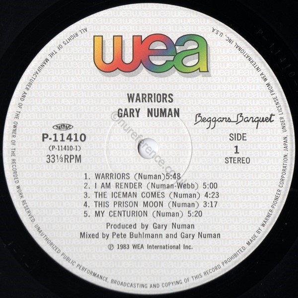 P-11410 A Side Label.