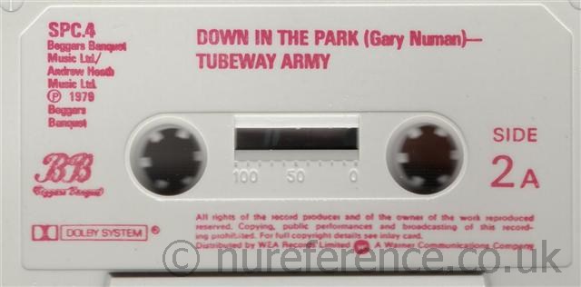 SPC 4 B Side Label