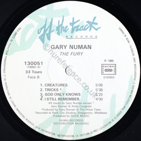 130051 B Side Label.