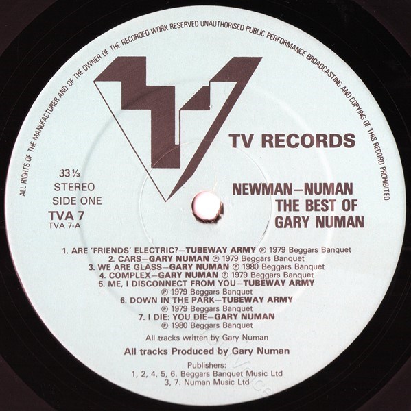 TVA 7 'B' Label.