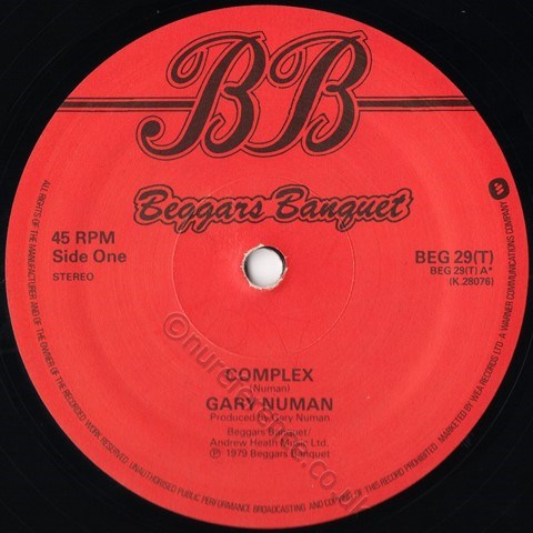 BEG 29T A Side Label