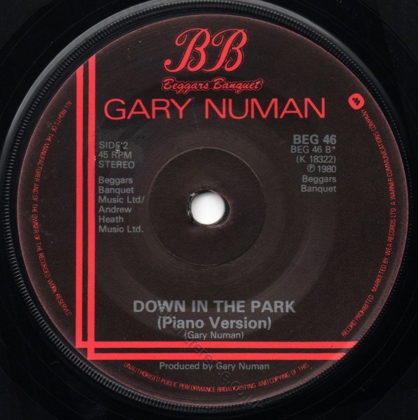 BEG 46 Mispress A Side (B Side Label)