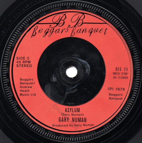 BEG 23 B Side Red Injection Label
