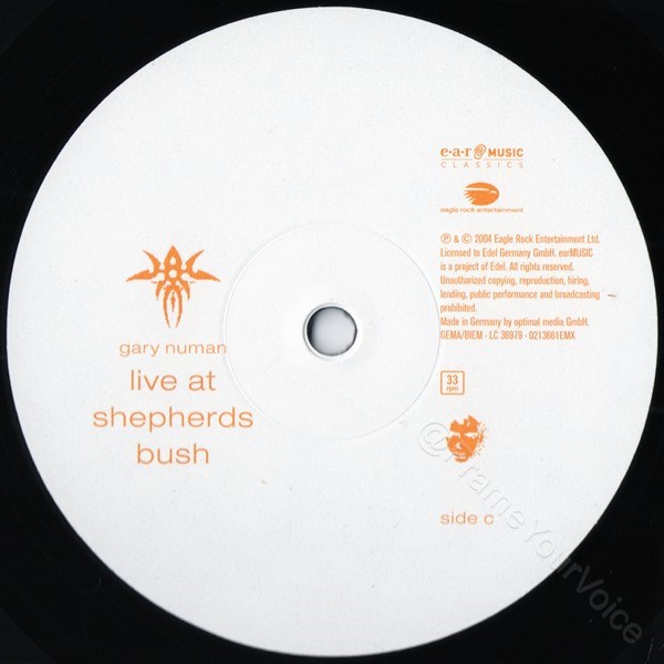 0213661EMX LP 'C' Label.