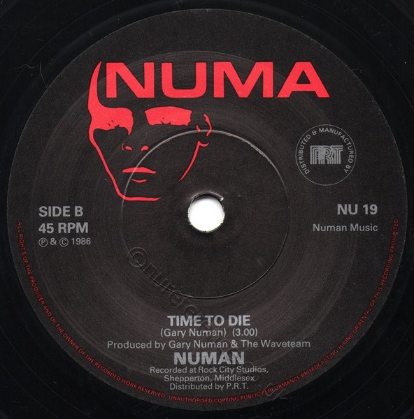 NU 19 B Side Label