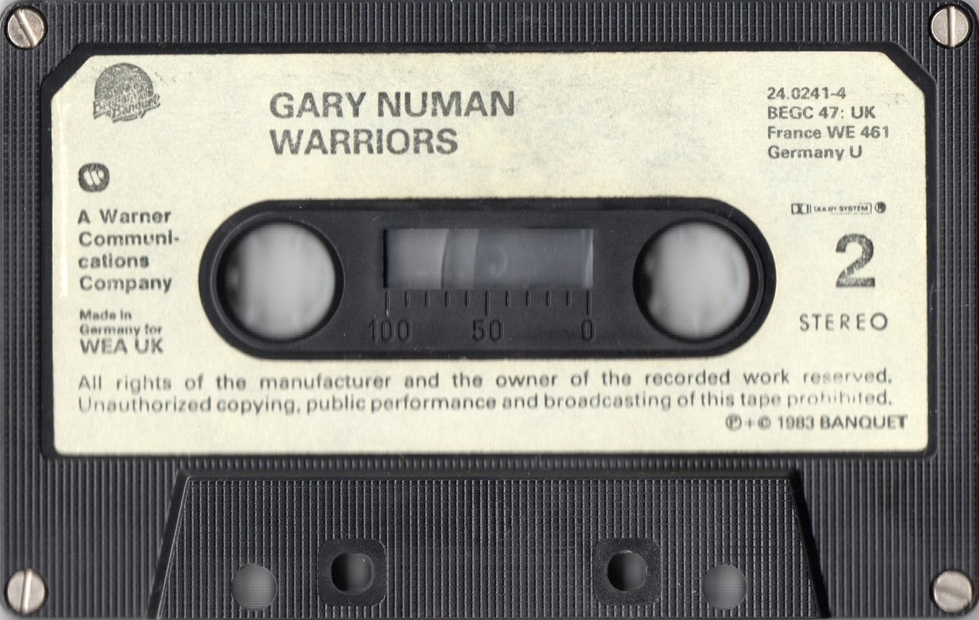 BEGC 47 B Side Label.