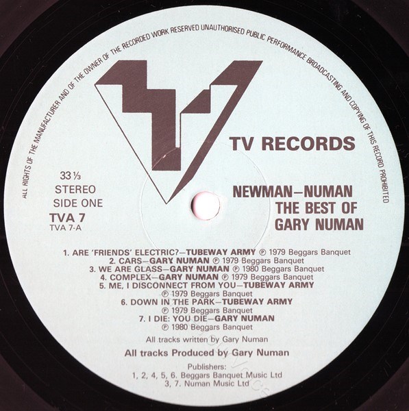 TVA 7 'B' Label.