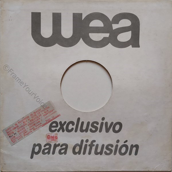 208784 Test Pressing Cover.
