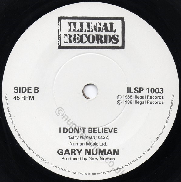 ILSP 1003 'B' Label