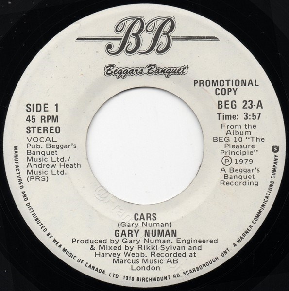BEG 23 Promo A side Label.