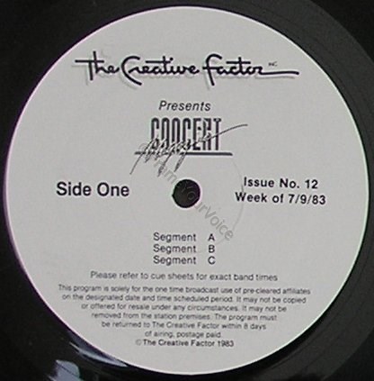 Miscellaneous Transcription Discs