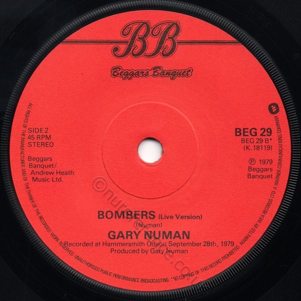 BEG 29 B Varient Label