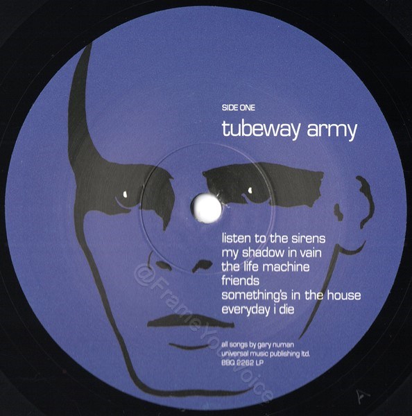 BBQ2262 LP A Side Label.