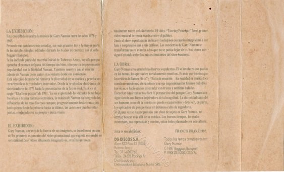 DGC 222/223 Promo Inner Cover.