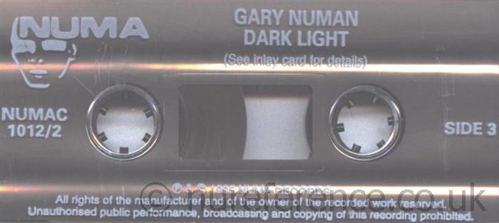 NUMAC 1012 'C' Side Label