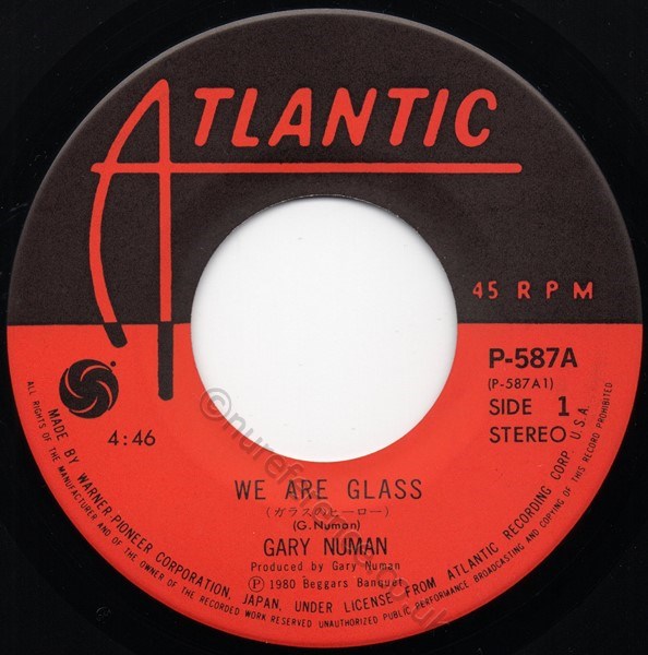P-587A A side Label.