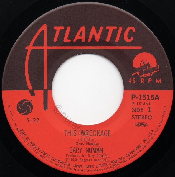 P-1515A A side Label.