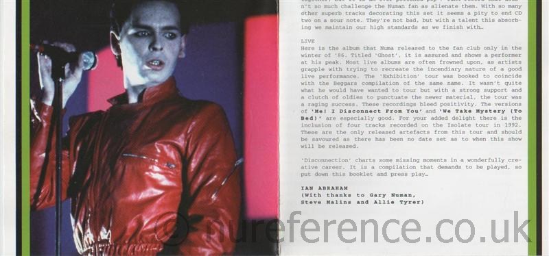 SACA812142 CD Poster Foldout 3. (John Hayes)