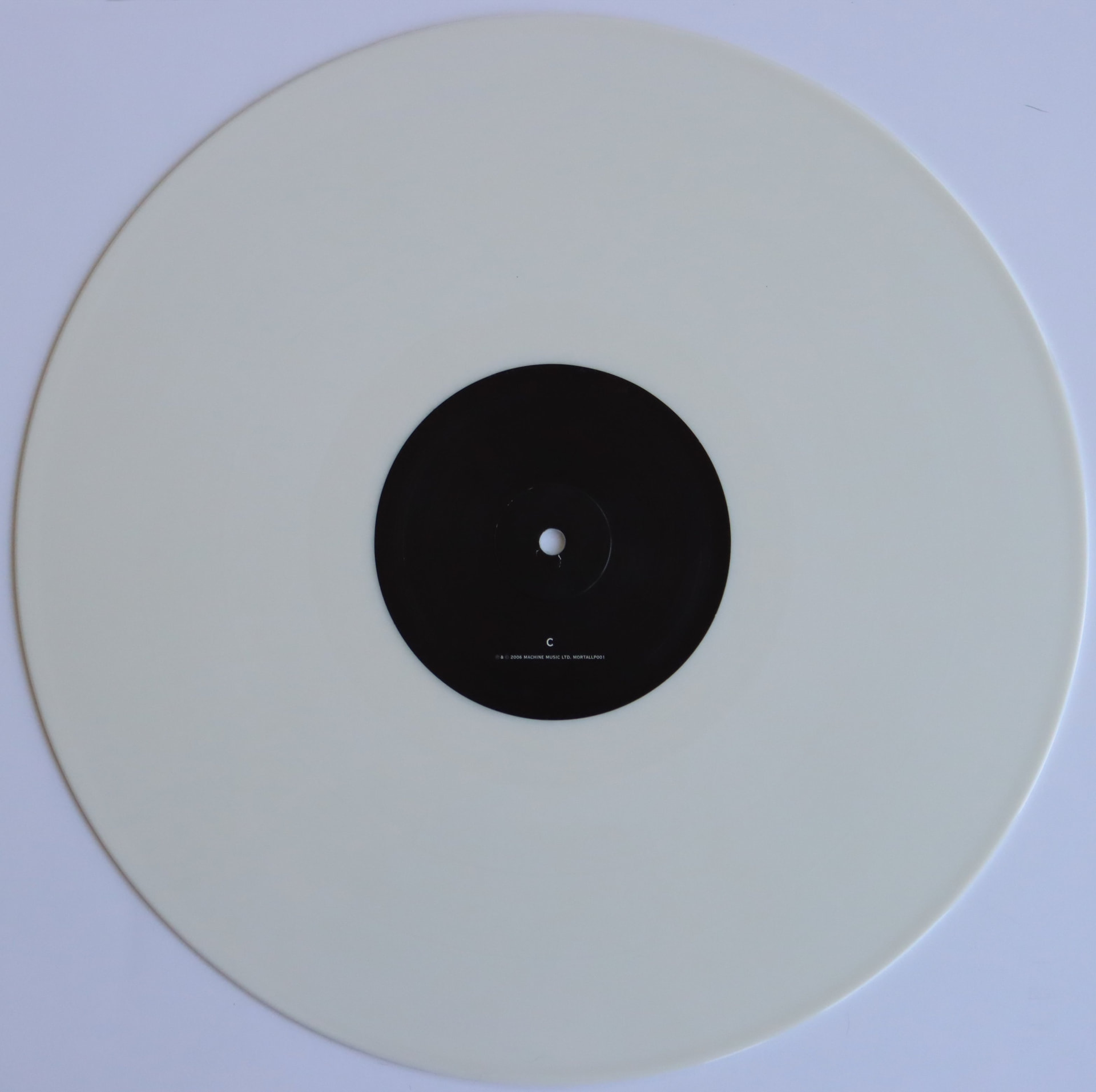 MORTALLP01 White Vinyl 'C' Side.
