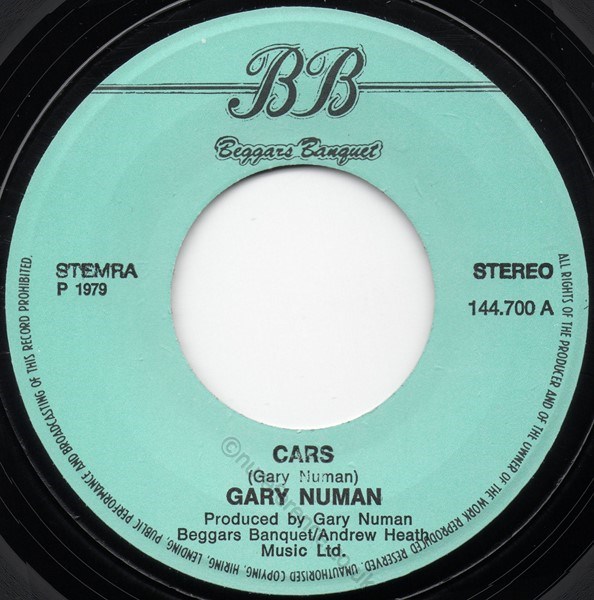 144.700 Beggars A Side Label.
