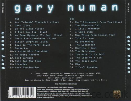 MCCD529 Back Cover. (John Hayes)