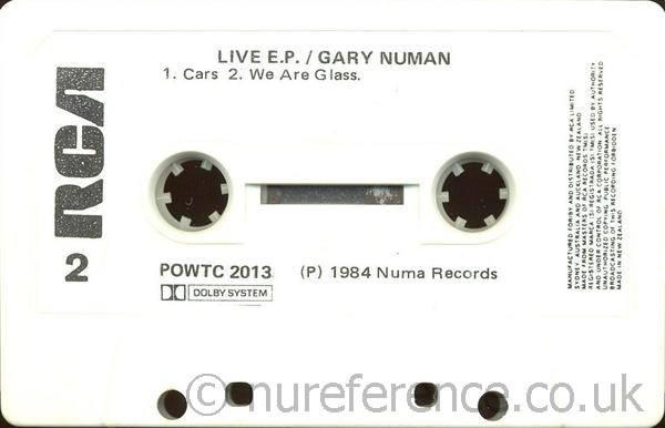 POWTC 2013 RCA B Side Label
