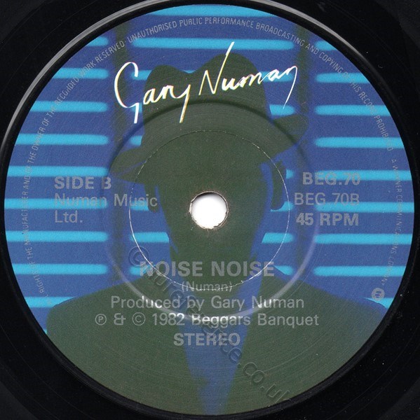 BEG 70 B Side Label