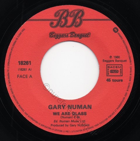 18 261 A side Label.