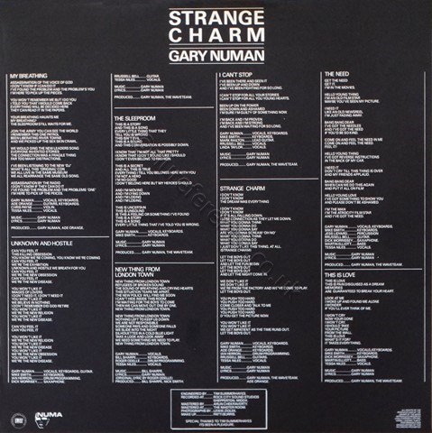 NUMA 1005 Inner Lyrics.